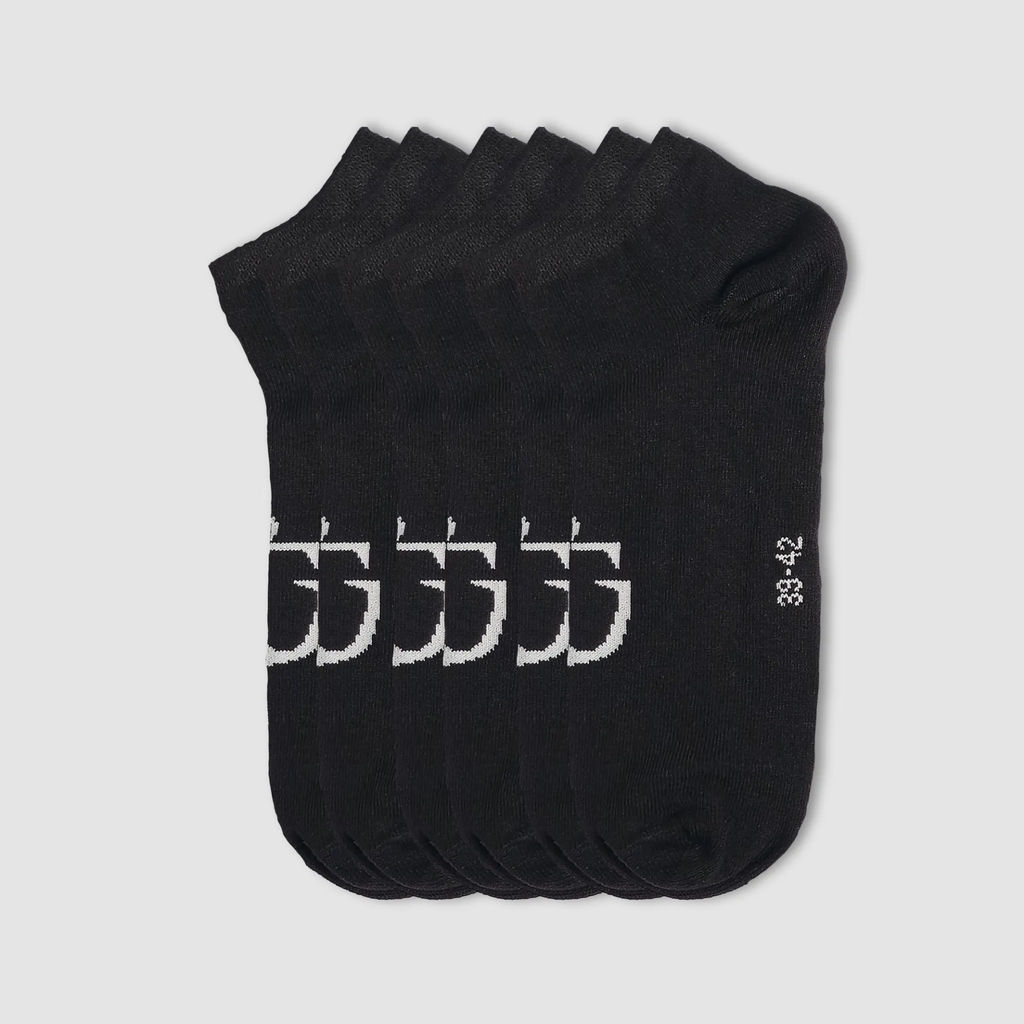 Sneakersocken 3er Pack (Schwarz, 39 / 42)